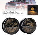 Par de luces antiniebla con lámparas para Ford Expedition 2007-2014 Lente tedered