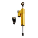 Universal Motorcycle CNC Adjustable Steering Damper Stabilizer Top Gold