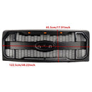 2009–2014 Ford F150 Matt Black Raptor Style Front -Floor Bar Grill Grill s LED