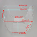 2024-2025 YAMAHA XSR900 GP Windschutzscheibe Windschutzscheibe + Halterung