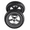 87mm para m365/1s/lite 8.5 "pneu de scooter da roda traseira de borracha sólida + cubo + disco de freio a disco