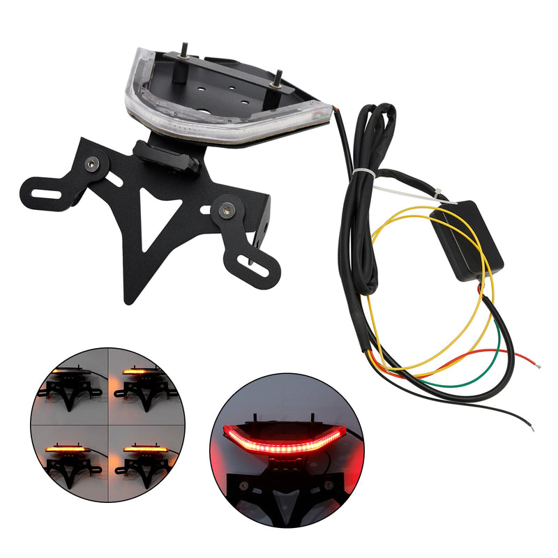 2021-2024 BMW S1000RR Kennzeichenhalter-Rahmenhalterung aus Aluminiumlegierung