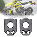 2005-2024 SUZUKI DRZ400SM 400S 400E CNC Rear Chain Adjuster Axle Block