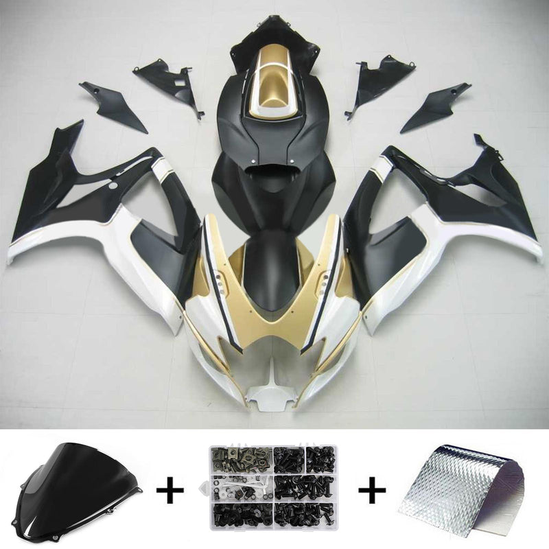 2006-2007 K6 Suzuki GSXR 600/750 injeksjonskinnesett karosseri plast