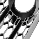 2010–2014 Audi A1 Frente -Piso Rod Honeycomb nevoeiro Cooler Grille Tampa preta