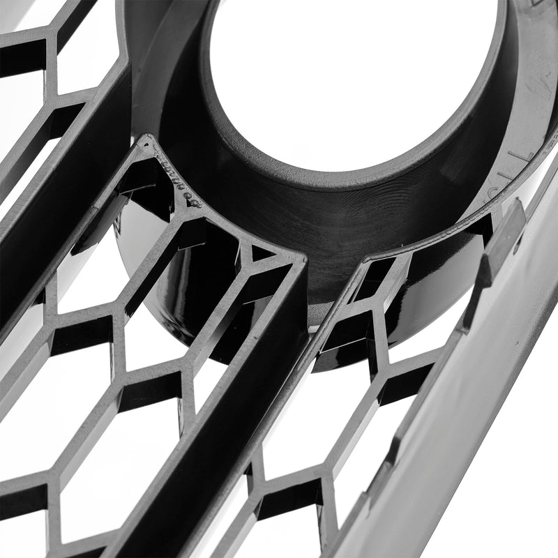 2010–2014 Audi A1 Frente -Piso Rod Honeycomb nevoeiro Cooler Grille Tampa preta