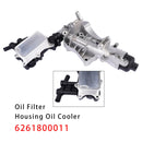 Para mercedes-benz Clase C T modelo S205 carcasa de filtro de aceite conjunto de enfriador de aceite A 626 180 00 11