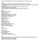 Car Truck LED TailLight Strip Turn Signal Lamp Flowing Dynamic Arrowhead 1 meters