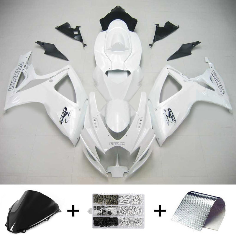 2006-2007 K6 Suzuki GSXR 600/750 injeksjonskinnesett karosseri plast