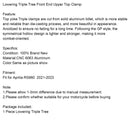 2021-2023 Aprilia RS 660 spouštěcí horní můstek přední vidlice