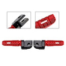 Front Footrost Footrests Fit for Kawasaki ZX-4R ZX-4RR 24-25 Ninja 400 2018-2024