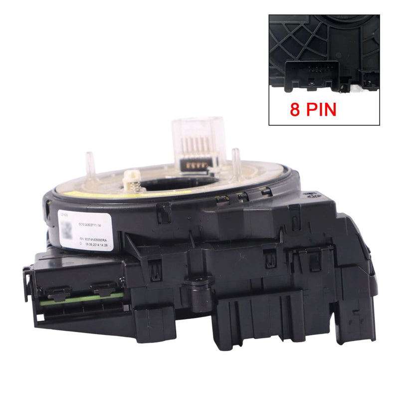 2013-2015 Audi RS5 Spiral Cable Angle Sensor Assembly 8 PINS 8K0953568Q