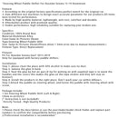 2015–2019 Hyundai Sonata Lenkradschaltwippen aus Aluminium