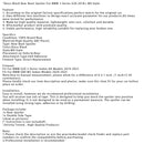 Schwarz glänzend Heckspoiler für BMW 3er G20 G80 2018+ M4 Style