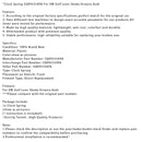 VW Golf Leon Skoda Octavia Audi Clock Spring 5Q0953549A