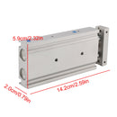 SMC CXSM15-60 CXSM1030 Luftzylinder Pneumatischer Doppelstangenzylinder Doppeltwirkend