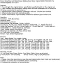 2011–2017 Honda Odyssey hinten links Power Schiebetür Motorkabel 72050-TK8-3055