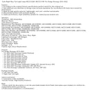 2022 Durango (Untermodelle: Enforcer, R/T Plus, SRT 392) Rücklicht links + rechts 68272126AC 68272127AC