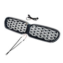 2021-2024 BMW 5-serie G30 G38 Diamond Kidney Grille Svart