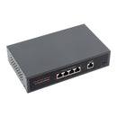 120W Gigabit Ethernet Poe Switch 10/100/1000M Port adaptivní Plug & Play 4 síť