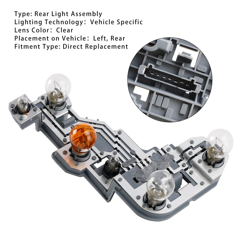 2007–2010 Mercedes Benz C Klasse W204 Kombi C63 Pre-Facelift links Rücklicht Lampenfassung A2048201700