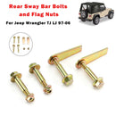 Schrauben und Muttern für den hinteren Stabilisator für Jeep Wrangler TJ LJ 1997-2006