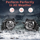 Paar Nebelscheinwerfer mit Leuchtmitteln für BMW E90 3er-Serie 2006–2008