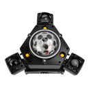 Drei Kopf LED Bühne Licht Strahl Moving Head Licht Mit Laser DJ Disco Party