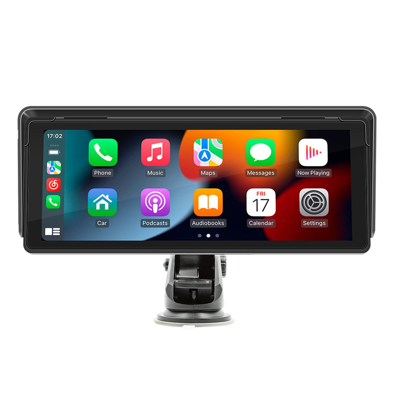 10,26" auton MP5-soitin Bluetooth-auton FM-lähetin Langaton Carplay 4 LED -kamera