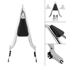Cover Driver Sissybar ryggstøtte for Road King Street Glide Road Glide 1997-2008