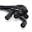 1x Zündspule + 6x Zündkerzen + 6x Zündkabelsatz UF434 für Chevrolet, GMC, Pontiac