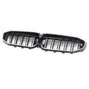 2019–2022 BMW 3 Series G20 DoubleLame Renal Grille, negro, 51138072085