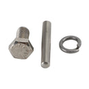 2 piezas de tapones finales de repuesto de aluminio macizo para toldo Dometic SUNCHASER II