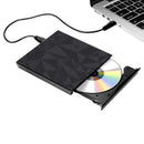 Tipo-C Usb 3.0 Externo Dvd Cd Rw Unidad Quemador Gran Taladro Cara Negro Pc