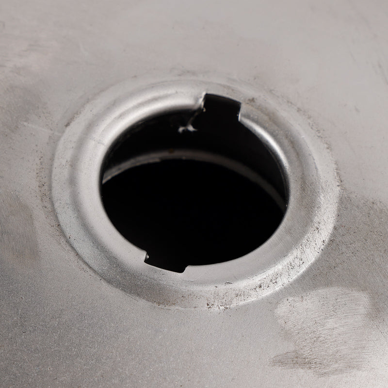 Unlackiert Motorrad Kraftstoff Gas Tank Für CFmoto Mandrill Cafe Racer 2,4 Gallonen 9L