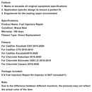 Fuel Injector O-Ring Kit Fit Chevrolet Silverado 1500 2019-2019 Fit Camaro