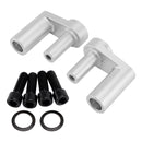 SPESSORI RIALZI RISER MANUBRIO ARGENTO FÜR BMW R1200RT R1250RT 2014-2024