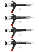 4 STK drivstoffinjektor 095000-6250 Passer Nissan Navara D22 D40 Diesel 16600-EB70A
