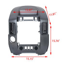 2004-2006 Für Nissan Titan SE &amp; XE OHNE Mittellautsprecher Mittelkonsole Radioblende Instrumententafel 68257-7S000