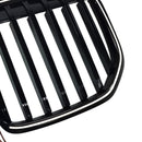 Frontstoßstangengrill mit LED-Beleuchtung, schwarz, einzeilig, passend für BMW X7 G07 (2023–2026)