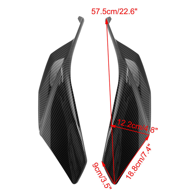 2021-2024 Aprilia RSV4 Luftabweiser Spoiler Seitenverkleidung Teil Kit Panels
