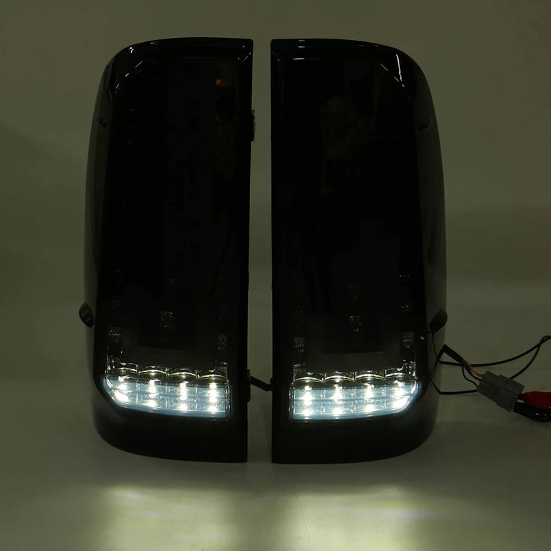 2012–2014 Toyota Hilux Vigo KUN26 SR SR5 Workmate hinten LED Rücklicht Lampe Paar Rauch