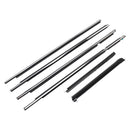 2003–2009 Toyota Lexus GX470 6 Stück Viertel &amp; Tür Gürtel Moulding Dichtungsstreifen