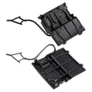 EIN Paar Auto Vorderen Stoßfänger Tow Haken Auge Abdeckung Kappe Für VW Touarge 2014 - 2018