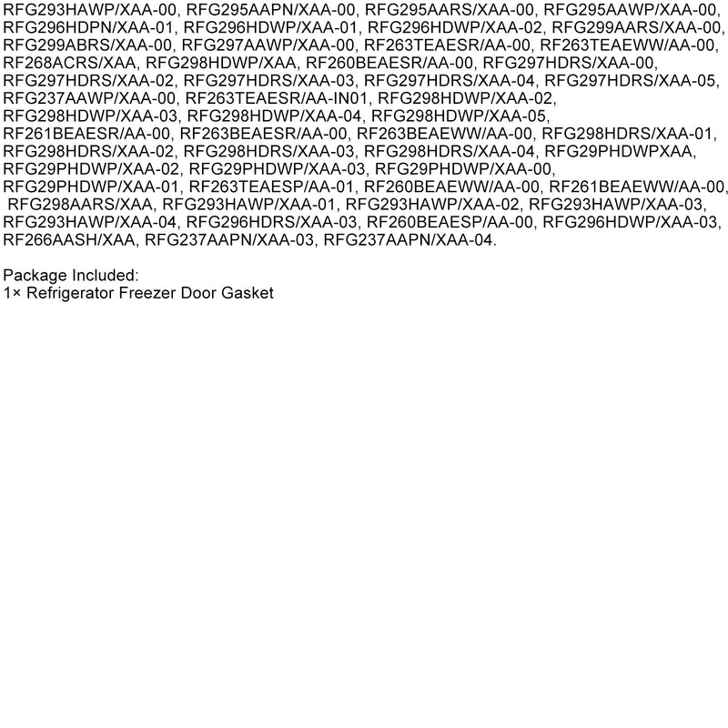 DA97-05557Y Kühlschrank-Gefrierschrank-Türdichtung für Samsung AP5583813 PS4173510