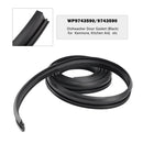 WP9743590/9743590 Dishwasher Door Gasket (Black) for Kenmore KitchenAid etc
