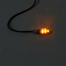 12V LED Blinker Anzeige Licht 8mm Universal Motorrad Für Kawasaki