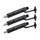 3 Stück Einspritzdüsen für Yanmar 3TNE84, 3TNE88, 4TNE84, John Deere 729503-53100