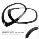 2017–2023 Mini Cooper Countryman 2 Stück links und rechts Scheinwerferblende Set