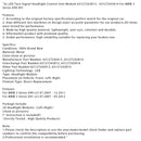 2x Turn Signal Headlight Control Unit Module 63127245813 14 For BMW 3 E90 E91